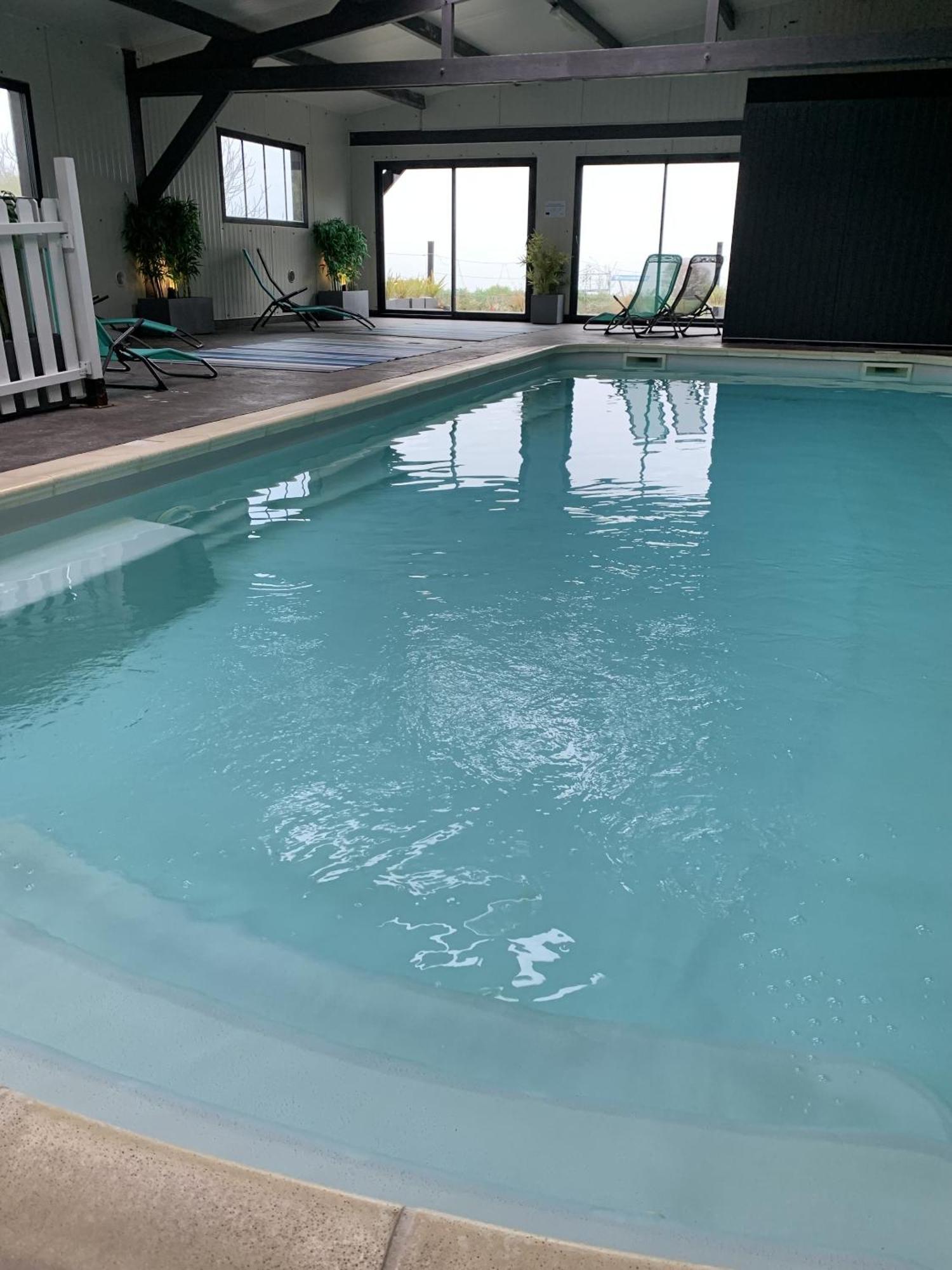 La Metairie-Du-Vauhariot - Vue Mer Et Mont Saint Michel - Piscine Chauffee - Acces Gr34 Cancale Exteriör bild
